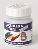 Tinta acrilica TITAN acualux  acetinada de 500ml